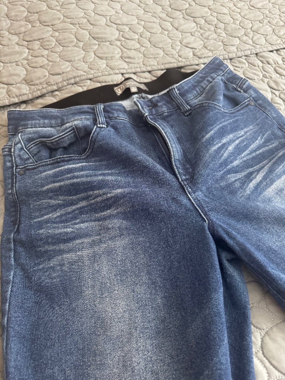 Women's Wit & Wisdom Size 16 Blue Jeans Distressed